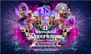 Linkki tapahtumaan The Second International Queerlesque Festival in Helsinki – Celebrate the Art of Burlesque and Queer